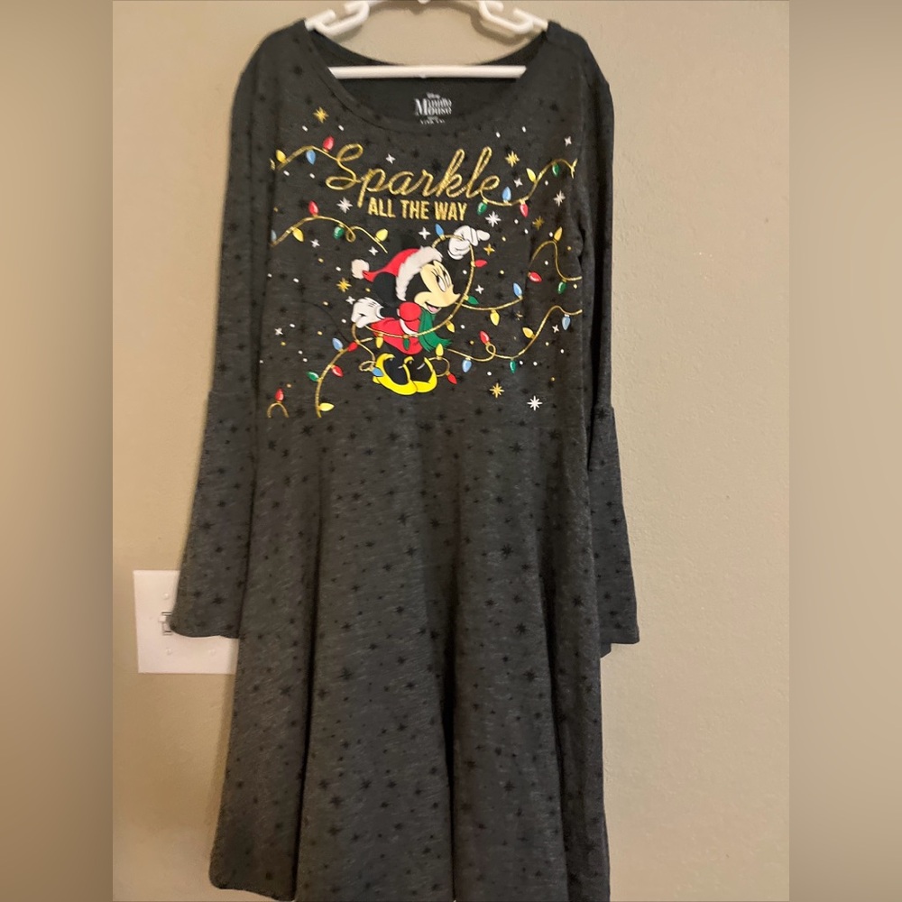 Disney Minnie Mouse’Sparkle All The Way’ Dress 10-12